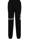 GIVENCHY 4G LOGO TAPERED TRACKPANTS