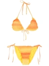 Amir Slama Gradient Bikini Set In Gelb