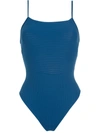 AMIR SLAMA STRAIGHT NECK SWIMSUIT