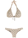 AMIR SLAMA LACE TRIANGLE BIKINI SET