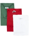 Amir Slama Three-pack Tank Top In Mehrfarbig