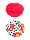 Amir Slama 2-pack Headbands In Rot