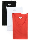 Amir Slama Three-pack Tops In Mehrfarbig