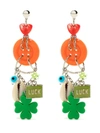 AMIR SLAMA CHARM EARRINGS