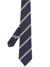 CANALI 斜条纹领带