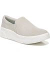 Dr. Scholl's Women's Time Slip On Slip-ons Women's Shoes In Oyster Fabric