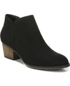 Lifestride Blake Bootie In Black Microfiber