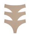 Honeydew Women's Skinz Thong, Pack Of 3 In Nude