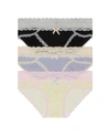 Honeydew Women's Ahna Hipster, Pack Of 3 In Black, Cove, Zest Ditsy