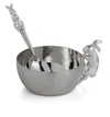 Michael Aram Bunny Cup With Spoon In Silver