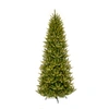 PULEO INTERNATIONAL 4.5 FT. PRE-LIT SLIM FRANKLIN FIR ARTIFICIAL CHRISTMAS TREE 150 UL LISTED CLEAR LIGHTS