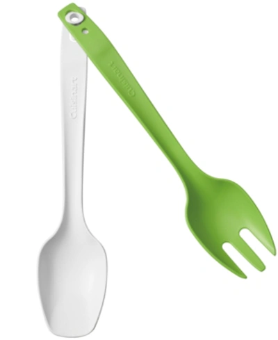 Cuisinart Toss & Serve Salad Tongs In Green