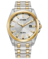 Citizen Eco-drive Men's Corso Two-tone Stainless Steel Bracelet Watch 41mm In Silver/two-tone