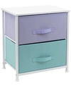 Sorbus 2-drawer Chest Dresser In Pastel