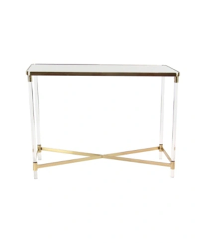 Rosemary Lane Contemporary Acrylic Console Table