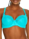 Panache Envy Side Support Balconette Bra In Ultramarine