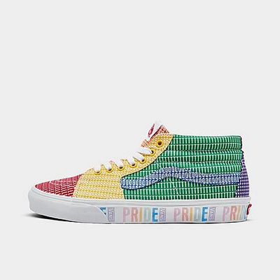 Vans Sk8-mid Pride Trainers In Pride Multi/true White