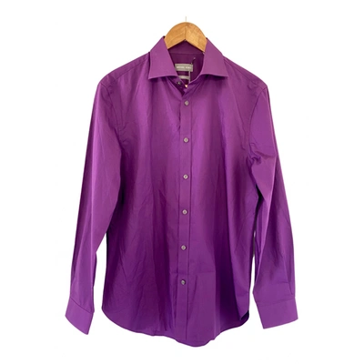 Pre-owned Michael Kors Shirt In Purple