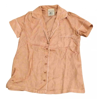 Pre-owned Semicouture Shirt In Pink