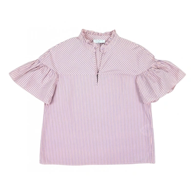 Pre-owned Sandro Blouse In Pink
