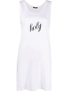 Ann Demeulemeester Seva Rib Tank Top In 白色