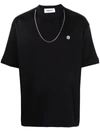 Ambush Chain Logo Cotton Jersey T-shirt In Black