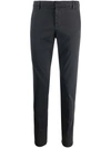 Dondup Slim-fit Chino Trousers In 灰色