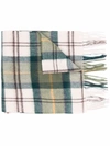 Barbour Scarf - Ancient Green Merino Cashmere In 中性色
