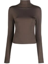 LEMAIRE ROLL-NECK LONG-SLEEVE TOP