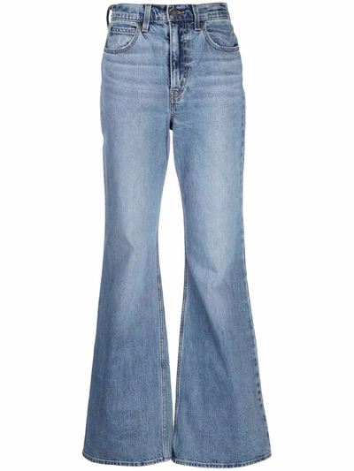 Levi's Flared High-rise Jeans In Blue