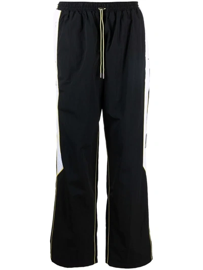 Y/project Panelled Track Trousers In Black