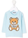 MOSCHINO TOY GRAPHIC-PRINT LONG-SLEEVE T-SHIRT