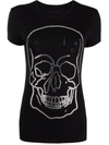 PHILIPP PLEIN SKULL LOGO PRINT T-SHIRT