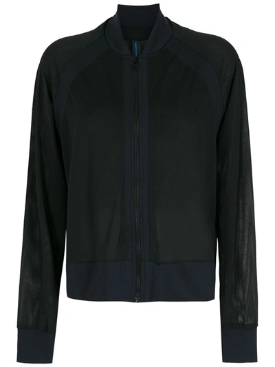 Lygia & Nanny Polo Olympia Mesh Jacket In Schwarz