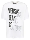 VERSACE JEANS COUTURE PRINTED T-SHIRT,71GAHF02 CJ00F 003