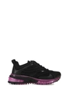 Givenchy Men's Giv 1 Transparent-sole Runner Sneakers In Black