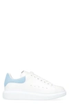 Alexander Mcqueen Larry Leather Sneakers In White