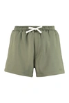 Philosophy Di Lorenzo Serafini Drawstring Cotton Shorts In Green