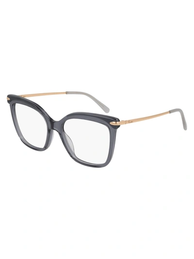 Pomellato Pm0094o Eyewear In Black Gold Transparen