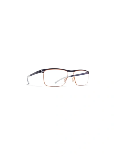 Mykita Darcy Eyewear In Indigo/orange