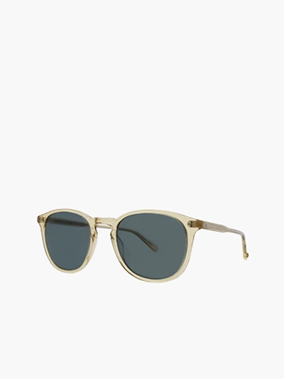 Garrett Leight 2007/49 Kinney Sunglasses In Ch/bs Plr Champagne