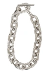 PACO RABANNE NECKLACE,21ABB0015MET195 P040 SILVER