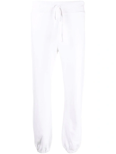 Nili Lotan Mid-rise Track Pants In Weiss