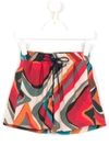 Lygia & Nanny Printed Jake Swim Shorts In Multicolour