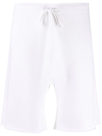 Nili Lotan Austin Drawstring-waist Shorts In White