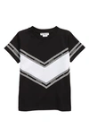 GIVENCHY ' VCUT LOGO COTTON GRAPHIC TEE,H25287