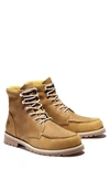 Timberland Redwood Falls Waterproof Moc Toe Boot In Wheat Full Grain