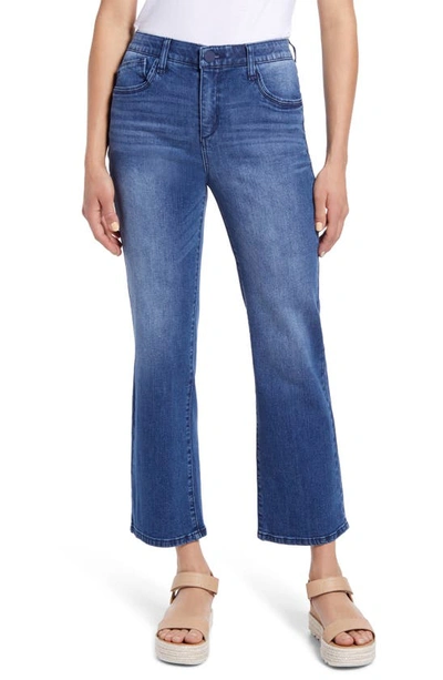 Wit & Wisdom 'ab'solution High Waist Flare Leg Jeans In Bl-blue