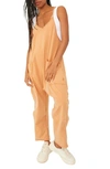 Free People Fp Movement Hot Shot Jumpsuit In Toasted Coconut