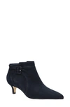 Bella Vita Women's Bindi Shooties Women's Shoes In Navy Kid Suede Leather